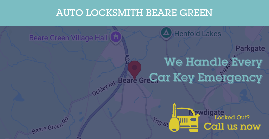 Auto Locksmith Services in Beare Green - RH postcode