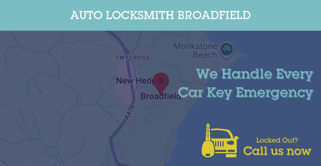 Auto Locksmith Services in Broadfield - RH postcode