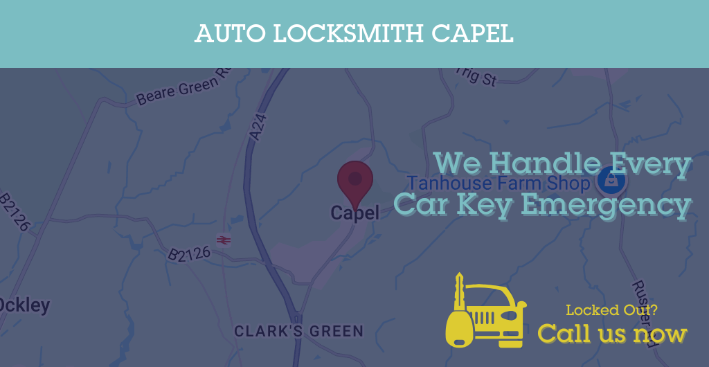 Auto Locksmith Services in Capel - RH postcode
