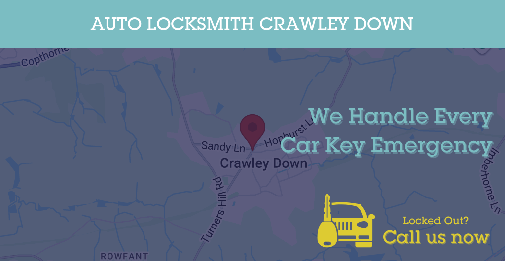 Auto Locksmith Services in Crawley Down - RH postcode