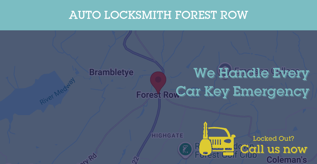 Auto Locksmith Services in Forest Row - RH postcode