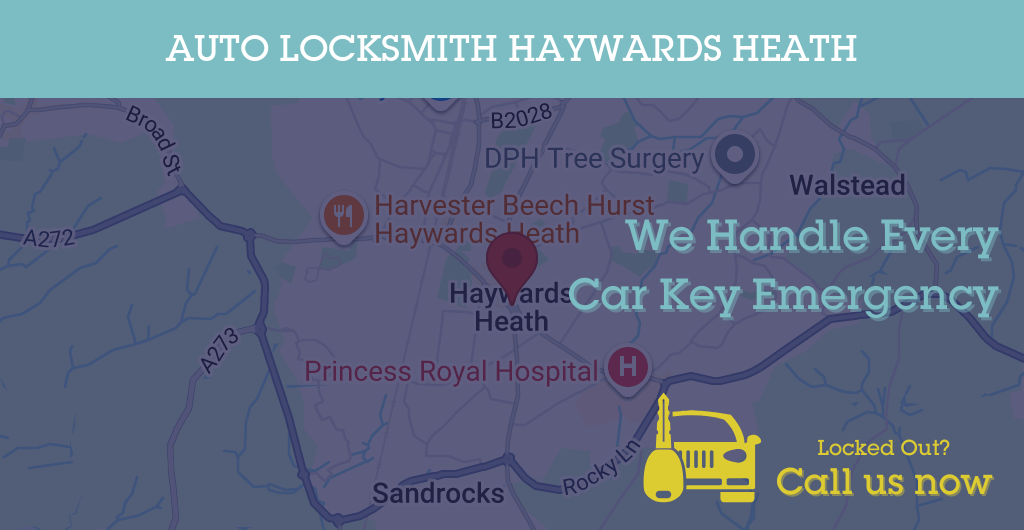 Auto Locksmith Services in Haywards Heath - RH postcode