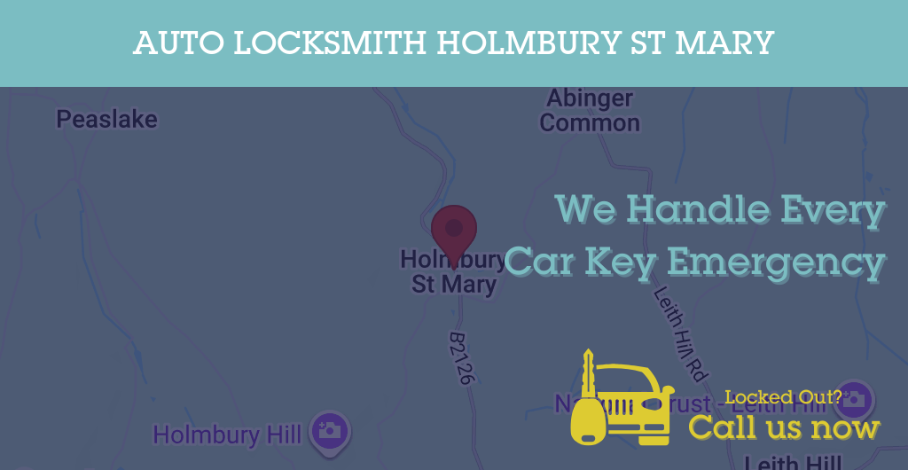 Auto Locksmith Services in Holmbury St Mary - RH postcode