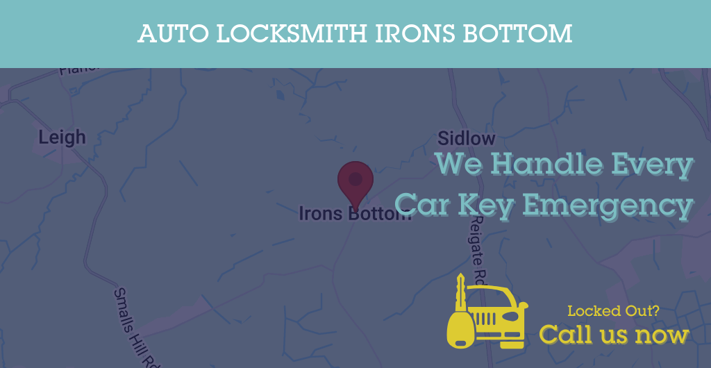 Auto Locksmith Services in Irons Bottom - RH postcode