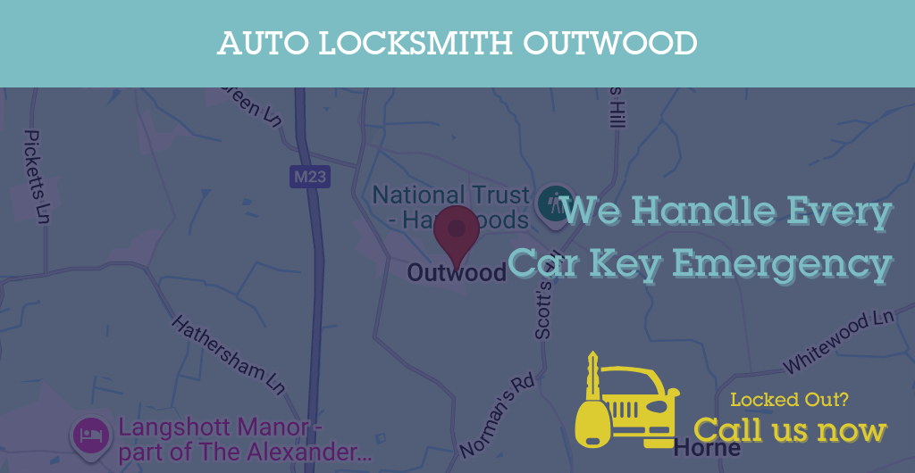 Auto Locksmith Services in Outwood - RH postcode