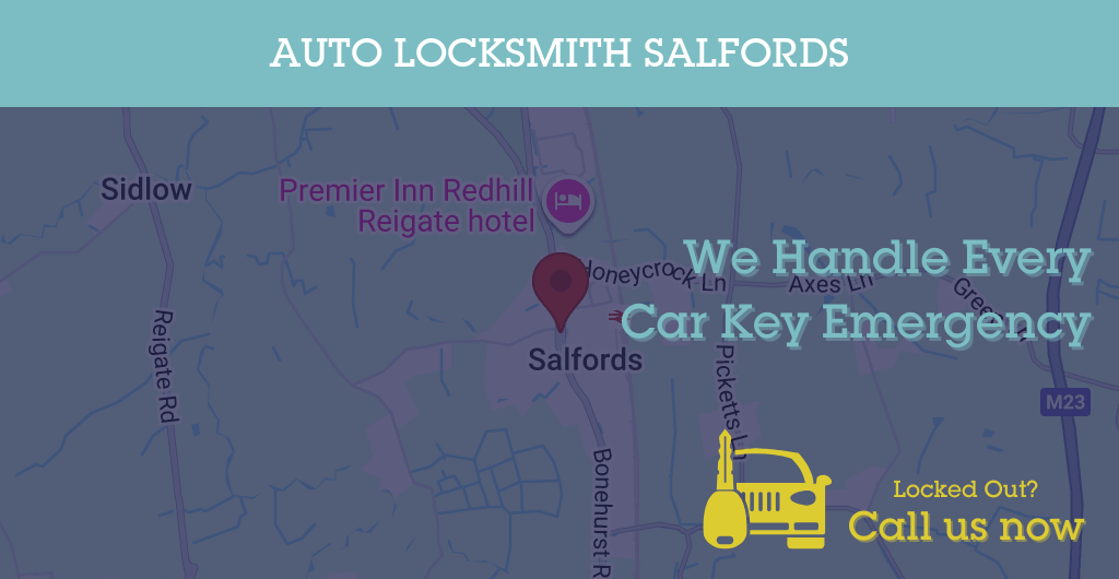 Auto Locksmith Services in Salfords - RH postcode