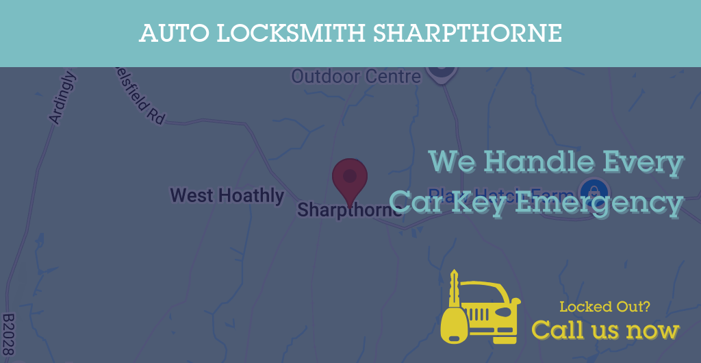 Auto Locksmith Services in Sharpthorne - RH postcode