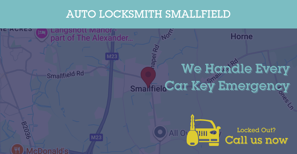 Auto Locksmith Services in Smallfield - RH postcode