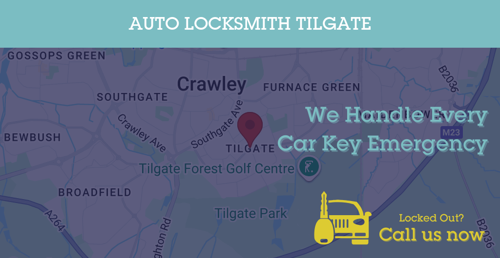 Auto Locksmith Services in Tilgate - RH postcode