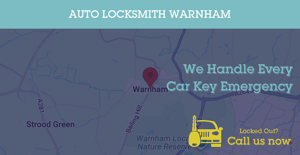 Auto Locksmith Services in Warnham - RH postcode